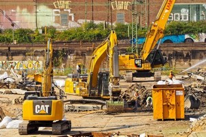 demolição para construção